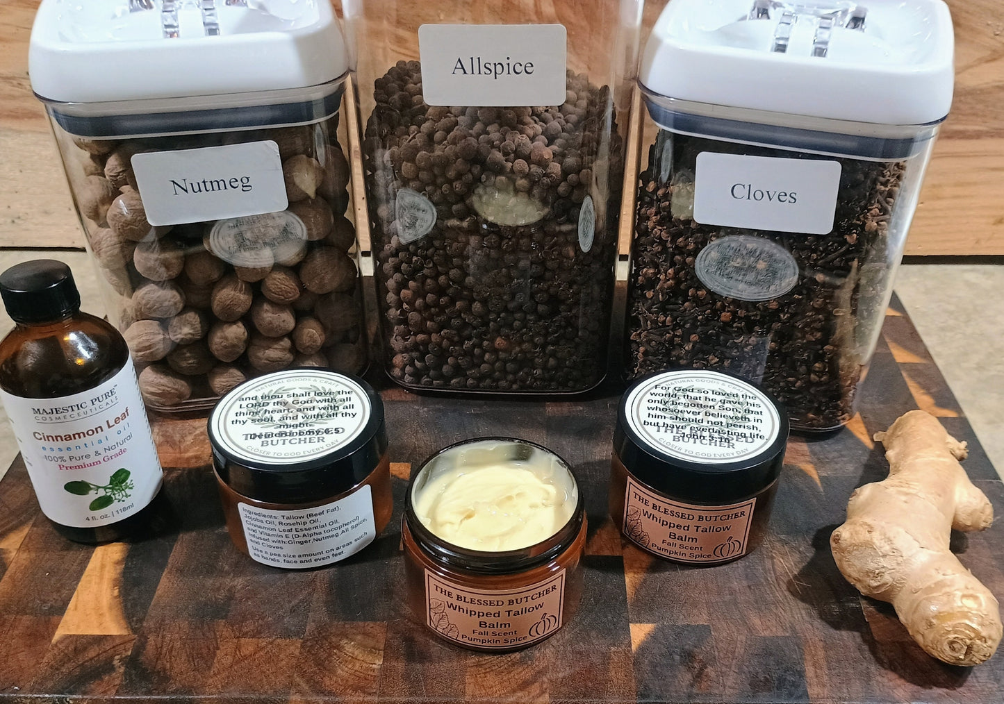 Pumpkin Spice Tallow Balm 4 oz