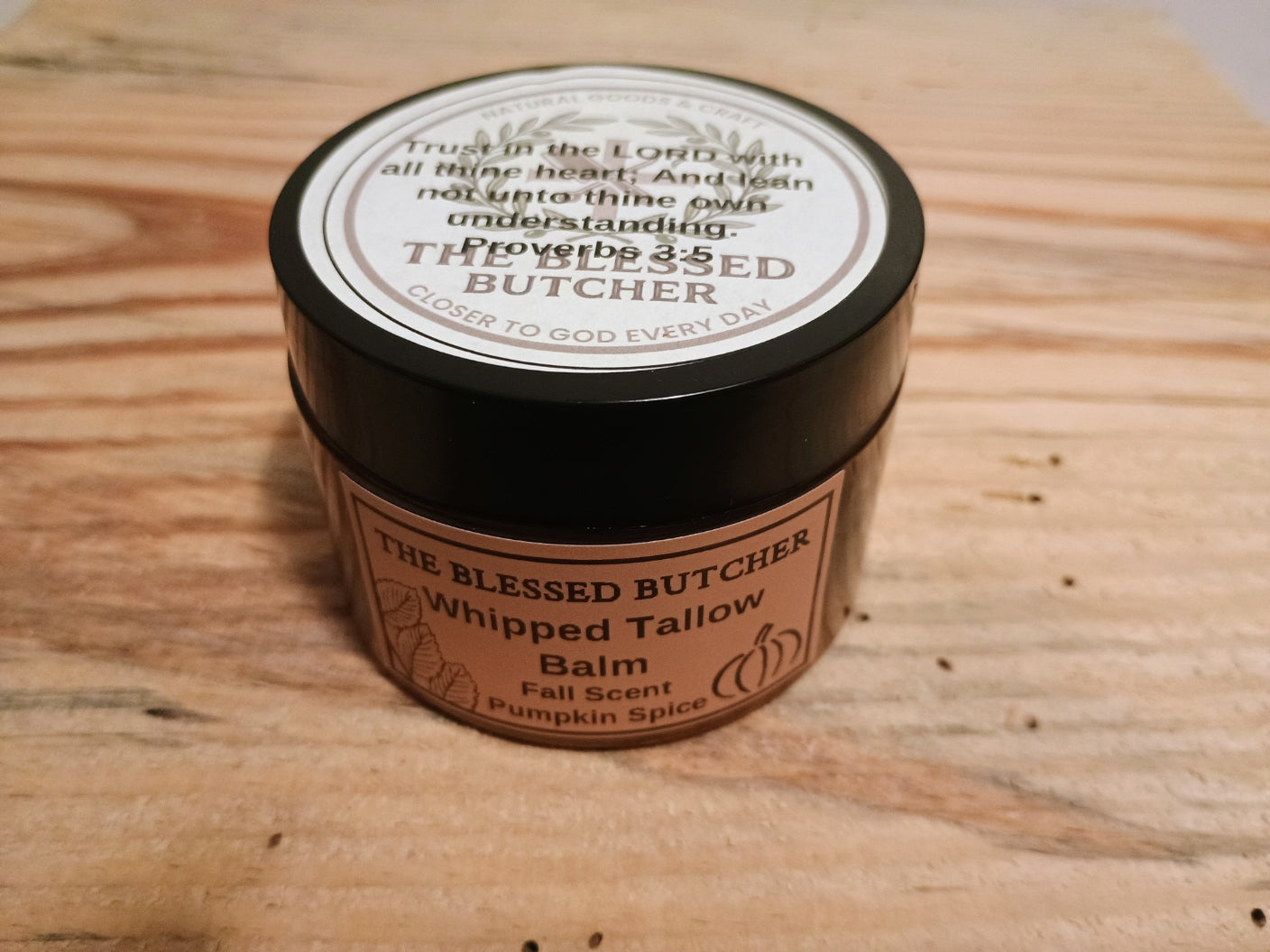 Pumpkin Spice Tallow Balm 4 oz