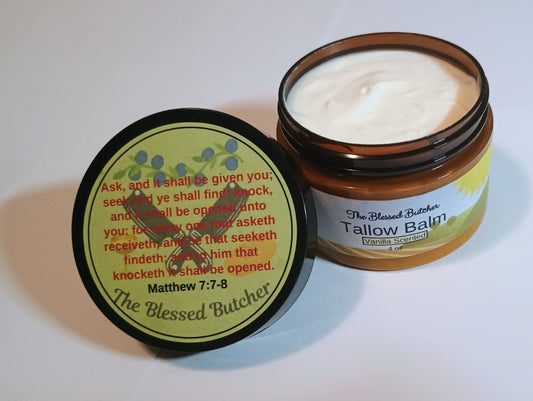 Vanilla Tallow Balm 4 oz